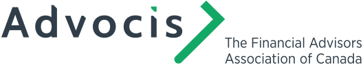 Logo for advocis financial advisors association of Canada