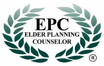 Elder planning counselor logo badge